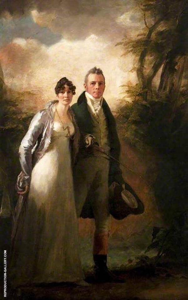 Mr and Mrs Robert Campbell | Oil Painting Reproduction