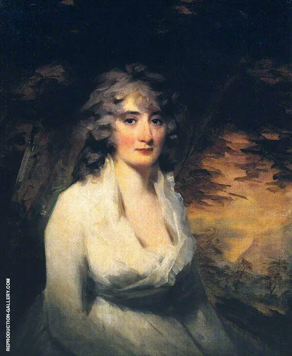 Mrs H W Lauzun c1796 By Sir Henry Raeburn