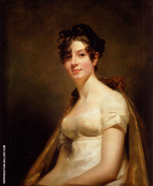 Portrait of Elizabeth Campbell Marchesa di Spineto c1812 | Oil Painting Reproduction