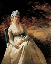 Portrait of Mrs. Andrew Elizabeth Robinson Hay By Sir Henry Raeburn