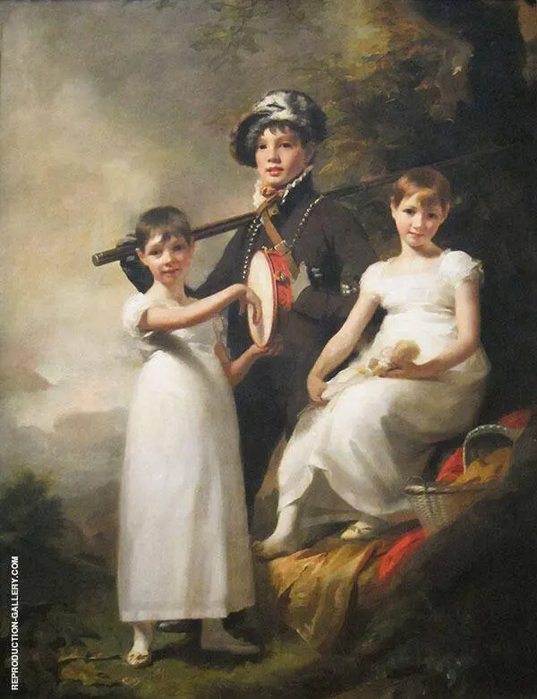 The Elphinston Children By Sir Henry Raeburn