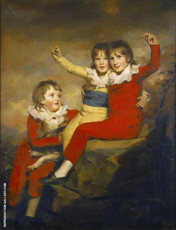 The Macdonald Children By Sir Henry Raeburn