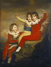The Macdonald Children By Sir Henry Raeburn