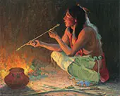 The Arrow Maker 1921 By E. Irving Couse