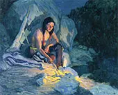 The Camping Place c1923 By E. Irving Couse