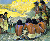The Flute Ceremony 1922 By E. Irving Couse