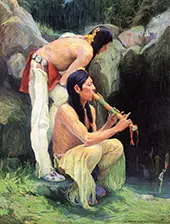 The Magic Flute 1918 By E. Irving Couse