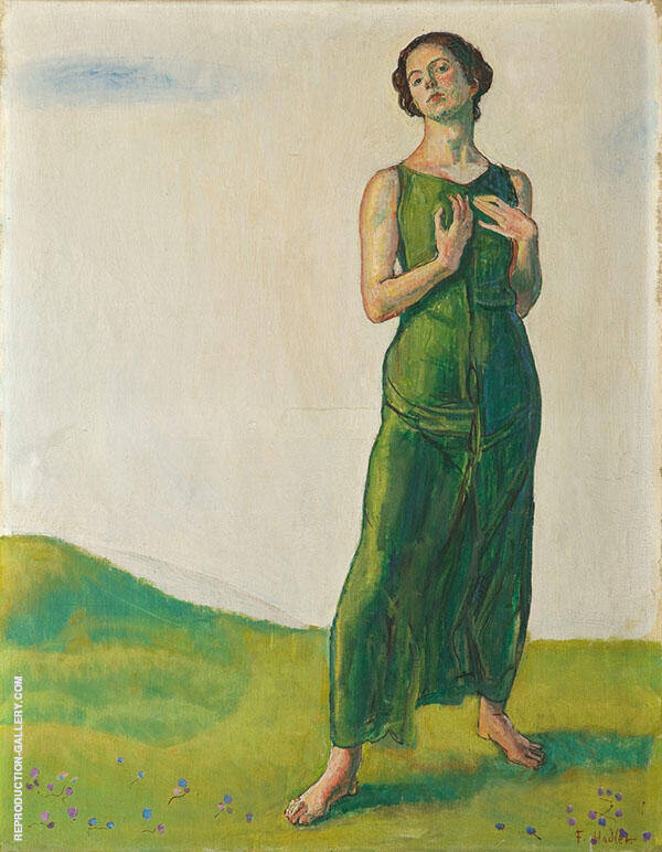 Lied aus der Ferne by Ferdinand Hodler | Oil Painting Reproduction