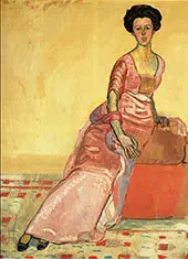 Portrait of Gertrud Muller By Ferdinand Hodler
