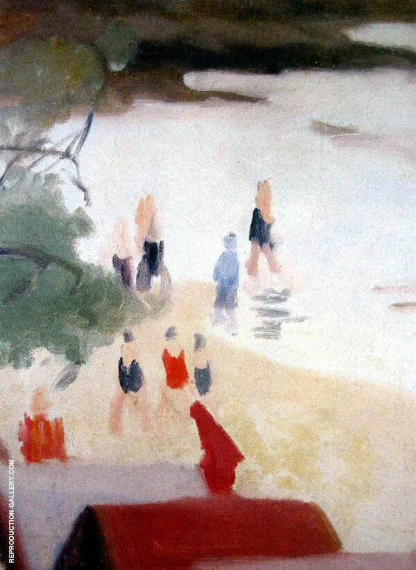 Boatshed Beaumaris c1928 By Clarice Beckett