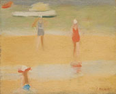 Beach Scene c1932 By Clarice Beckett