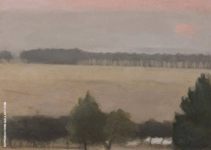 Naringal Landscape 1926 By Clarice Beckett