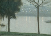 Across the Yarra 1931 By Clarice Beckett