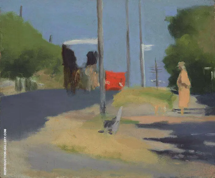 Bay Road 1930 By Clarice Beckett