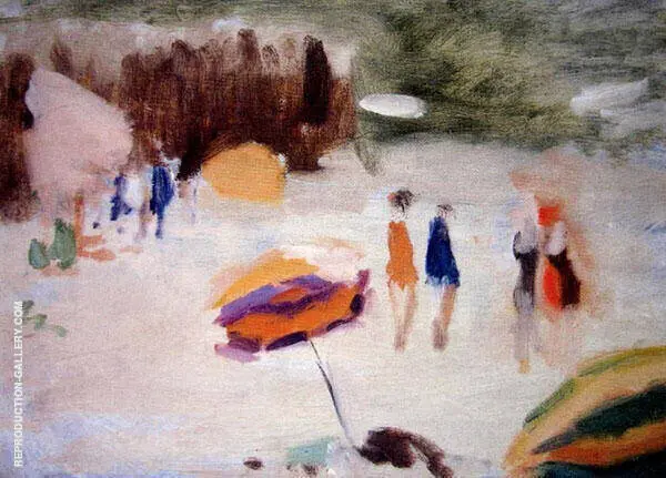 On the Seashore By Clarice Beckett