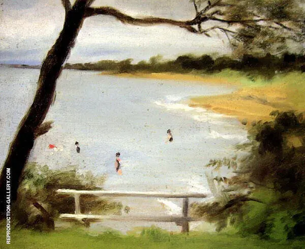 Bathers, Beaumaris By Clarice Beckett