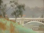 Punt Road Bridge, Yarra River By Clarice Beckett