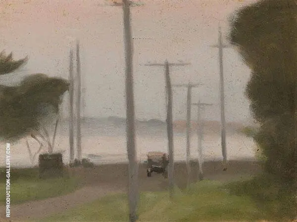 Evening By Clarice Beckett