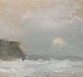 Moonrise, Beaumaris By Clarice Beckett