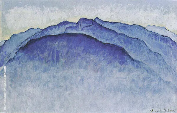 Summit in The Morning c1915 By Ferdinand Hodler