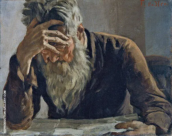 The Reader By Ferdinand Hodler