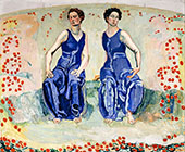 The Sacred Hour By Ferdinand Hodler
