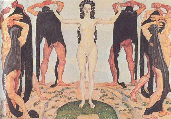 The Truth II 1903 By Ferdinand Hodler