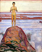 View into Infinity III 1905 By Ferdinand Hodler