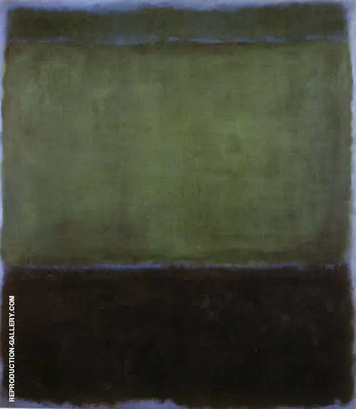 No 3 Green and Blue 1957 By Mark Rothko (Inspired By)
