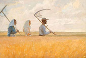 Harvest Time 1901 By Anna Ancher