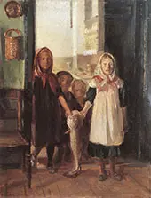 Little Girl with a Cod By Anna Ancher