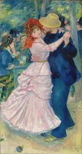 Dance at Bougival 1883 By Pierre Auguste Renoir