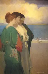 Song of The Sea The Three Graces By Arthur Frank Mathews