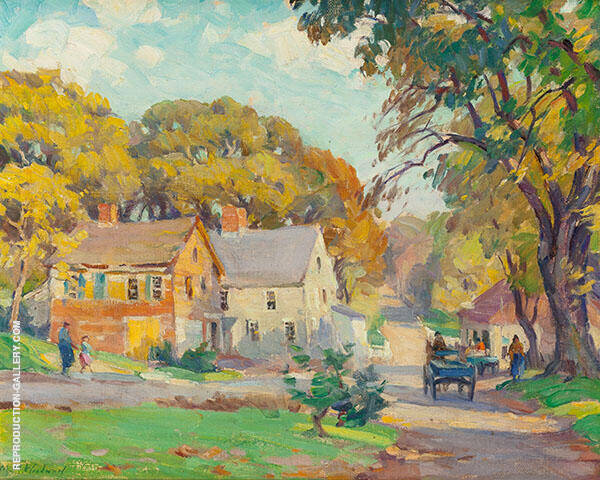 New England Summer by Mabel May Woodward | Oil Painting Reproduction