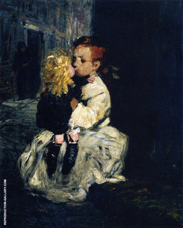 The Little Madonna by George Luks | Oil Painting Reproduction