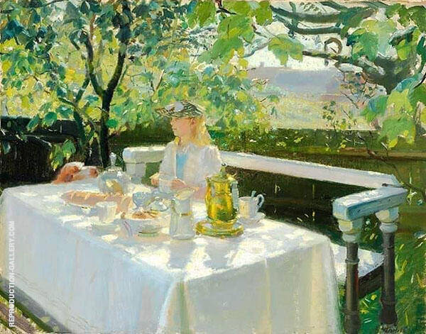 Lunch Time by Anna Ancher | Oil Painting Reproduction