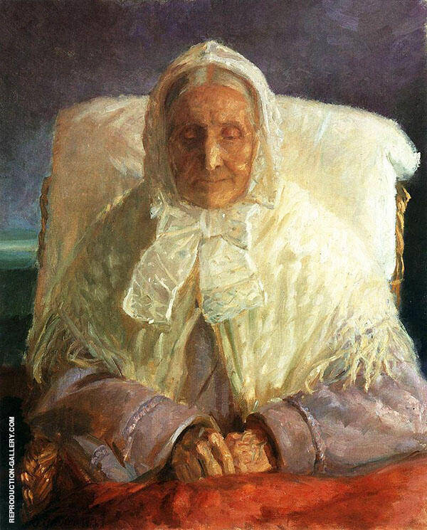 Portrait of The Artist's Mother 1913 | Oil Painting Reproduction
