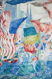 Flags 1918 By Theodore Earl Butler