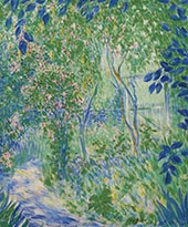 Garden in Giverny By Theodore Earl Butler