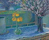 Spring Blossoms By Theodore Earl Butler