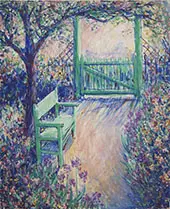 The Artist's Garden Green Chair By Theodore Earl Butler