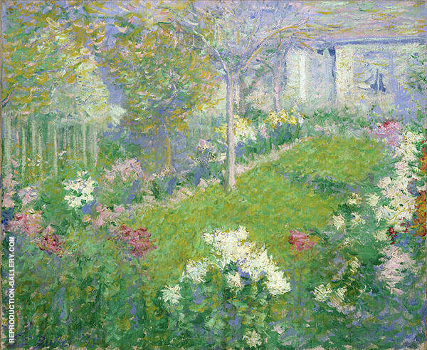 The Garden Maison Baptiste | Oil Painting Reproduction