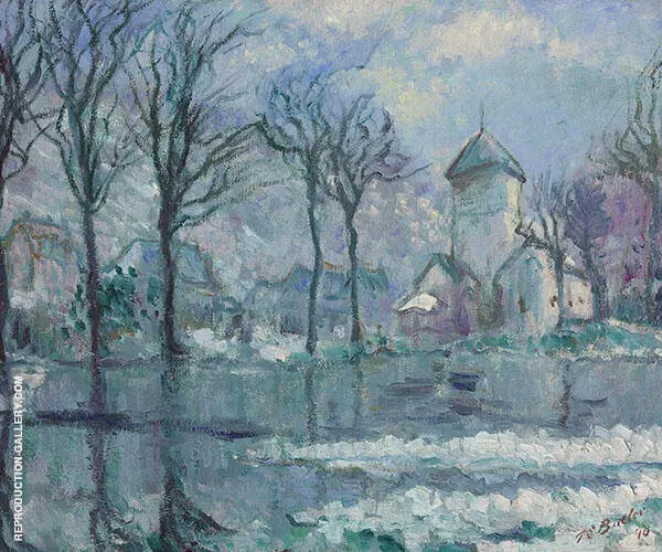 The Mill in The Flood Giverny By Theodore Earl Butler