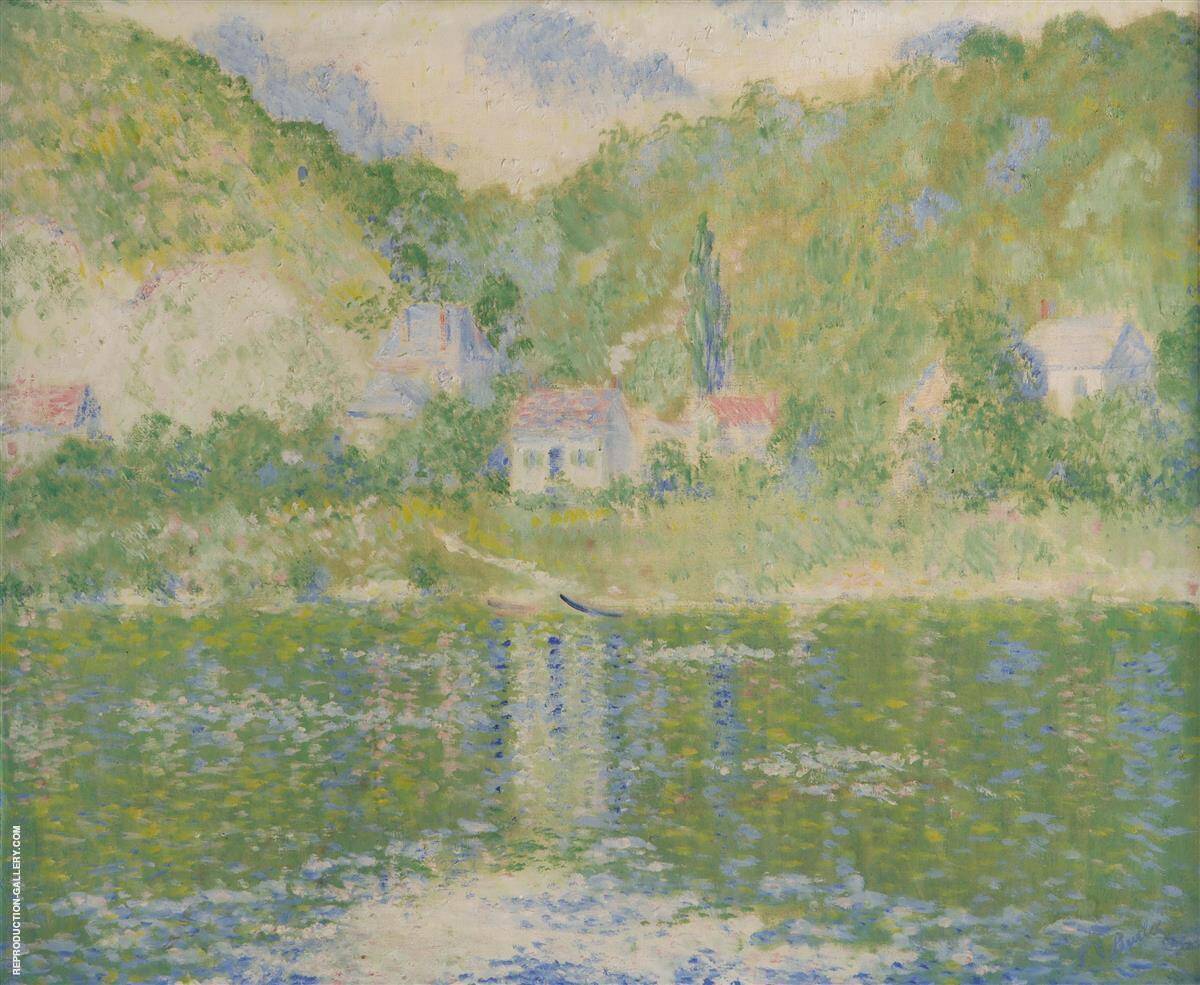 The Seine at Port Villez | Oil Painting Reproduction