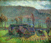 Valley Farm Cottage Giverny By Theodore Earl Butler