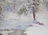 A Winter Idyll By Walter Launt Palmer