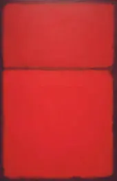 Untitled 1963 Two Reds By Mark Rothko (Inspired By)