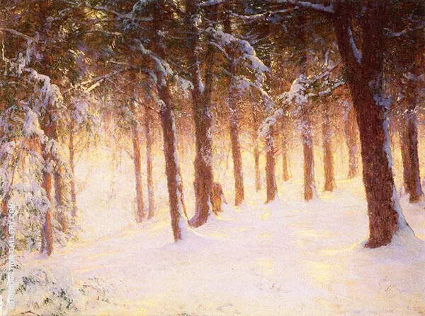 Jewelled Pines By Walter Launt Palmer