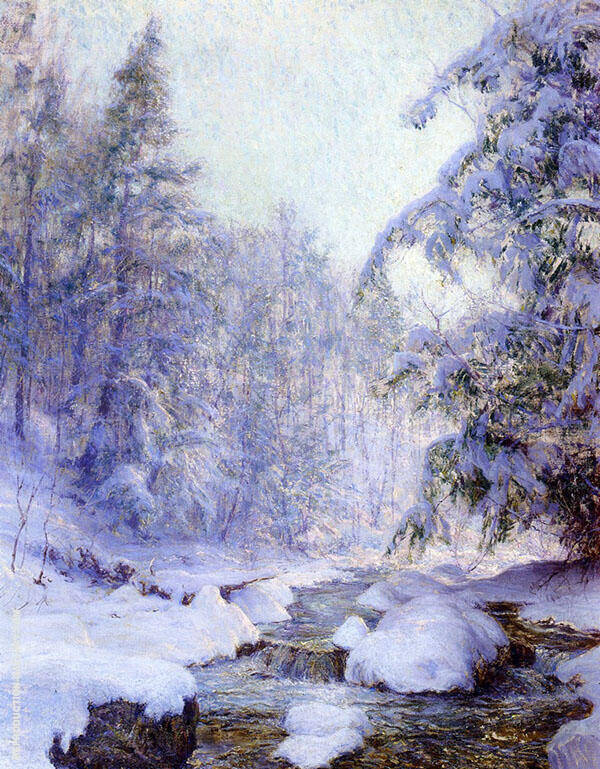 Kinderhook Creek by Walter Launt Palmer | Oil Painting Reproduction