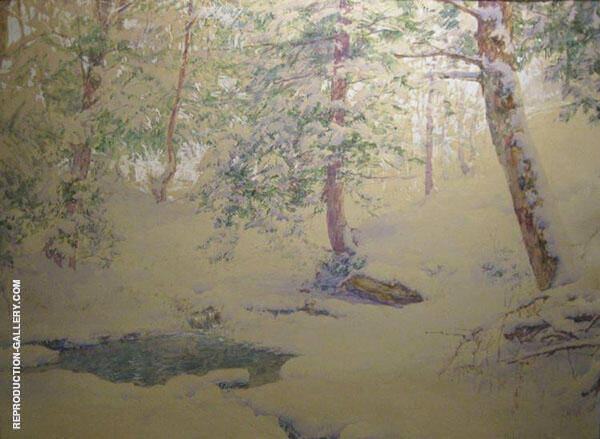 Ravine at Arkville NY by Walter Launt Palmer | Oil Painting Reproduction